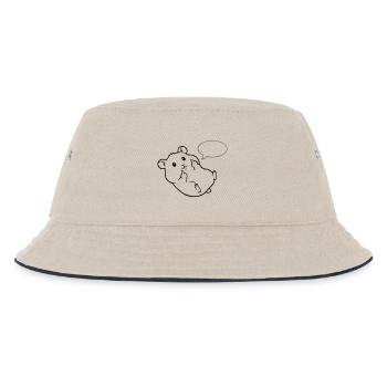 hamster paresseux hamster amant hamster propriétaire de hamster - Bob Enfant - blanc cassé/bleu marine - Devant