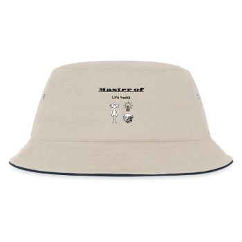 Astuces de Maître de la Vie - Bob Enfant - blanc cassé/bleu marine - Devant