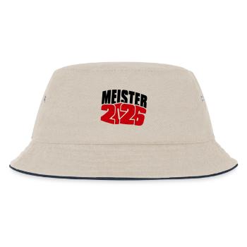 Meister 2026 Meisterschaft - Kinder Bucket Hat - Natur/Navy - Vorne