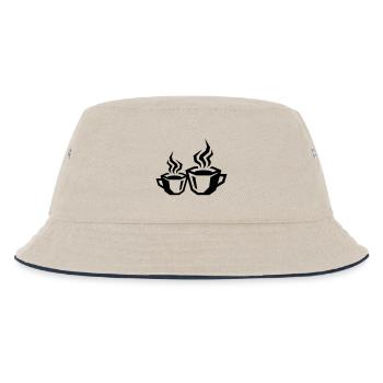 Symbole du café Café - Bob Enfant - blanc cassé/bleu marine - Devant