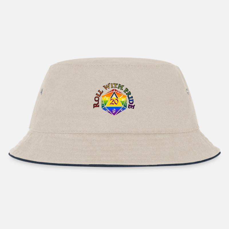 Roll with PRIDE ! - Bob Enfant - blanc cassé/bleu marine