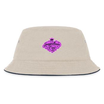 Junggesellinnenabschied Crew Jga - Kinder Bucket Hat - Natur/Navy - Vorne