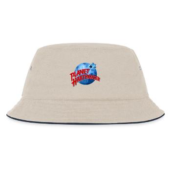 Planet Harthausen - Kinder Bucket Hat - Natur/Navy - Vorne