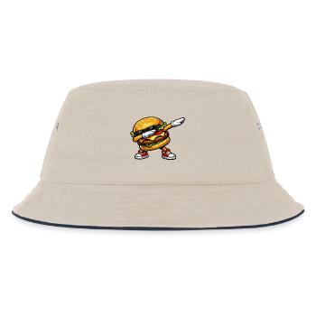 Dab Hamburger - Bob Enfant - blanc cassé/bleu marine - Devant