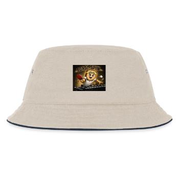 Tabletenns_Toast - Kids’ Bucket Hat - ecru/navy - Front