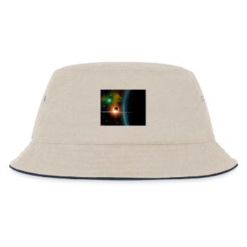 Planete - Bob Enfant - blanc cassé/bleu marine - Devant