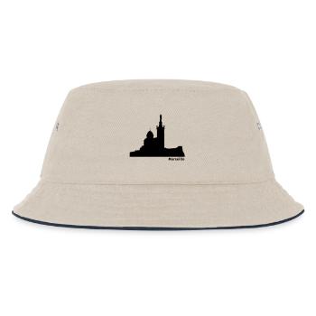 Marseille - Bob Enfant - blanc cassé/bleu marine - Devant