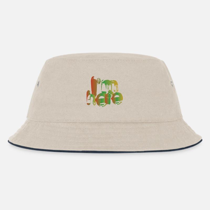 I'm here - Bob Enfant - blanc cassé/bleu marine
