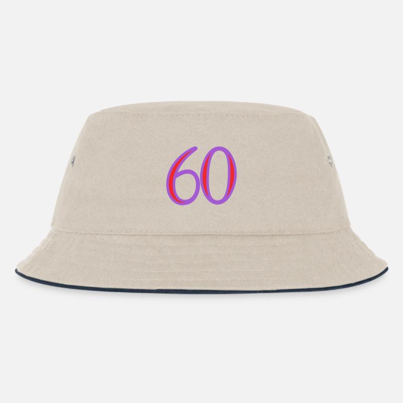 60. 60 ANS - Bob Enfant - blanc cassé/bleu marine