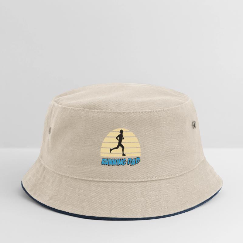 Running dad Kids’ Bucket Hat