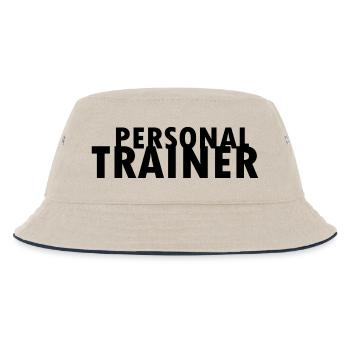 Personal trainer - Kids’ Bucket Hat - ecru/navy - Front