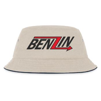BENZIN - Kinder Bucket Hat - Natur/Navy - Vorne