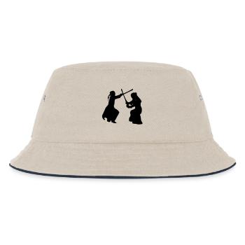 Arts martiaux Kendo -3 - Bob Enfant - blanc cassé/bleu marine - Devant