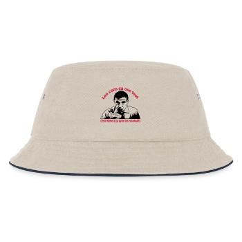 les cons ça ose tout lino ventura - Bob Enfant - blanc cassé/bleu marine - Devant