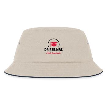 Doktor - Kinder Bucket Hat - Natur/Navy - Vorne