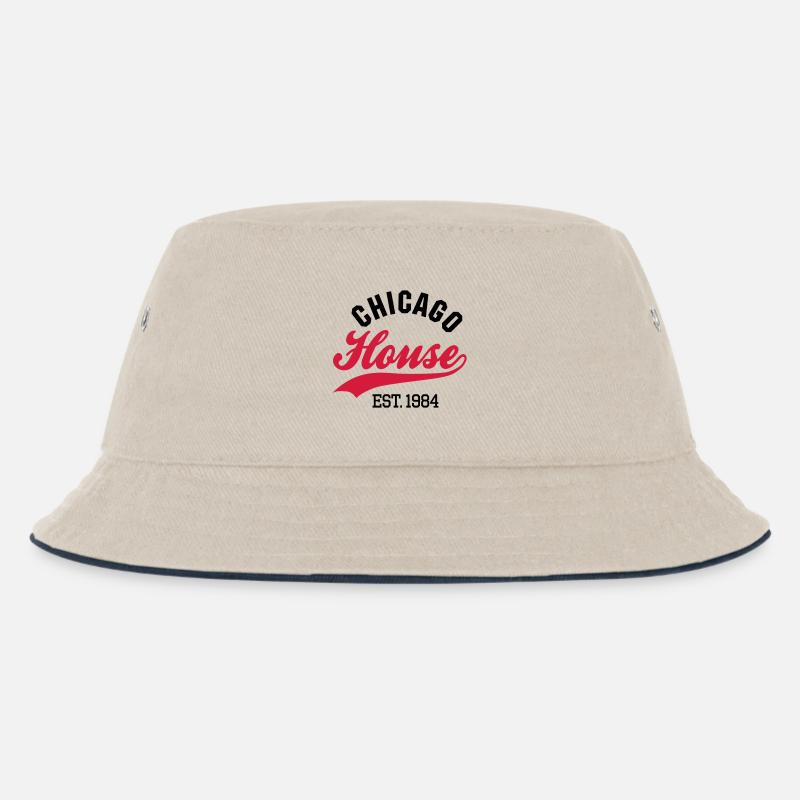 Chicago house est. 1984 - Bob Enfant - blanc cassé/bleu marine