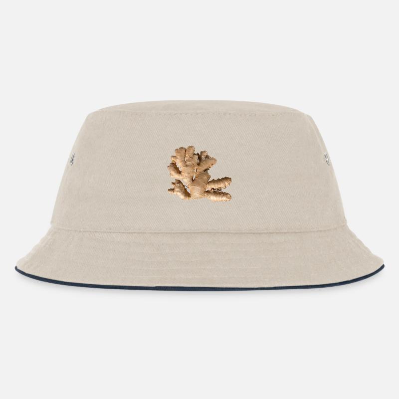 Gingembre - Bob Enfant - blanc cassé/bleu marine