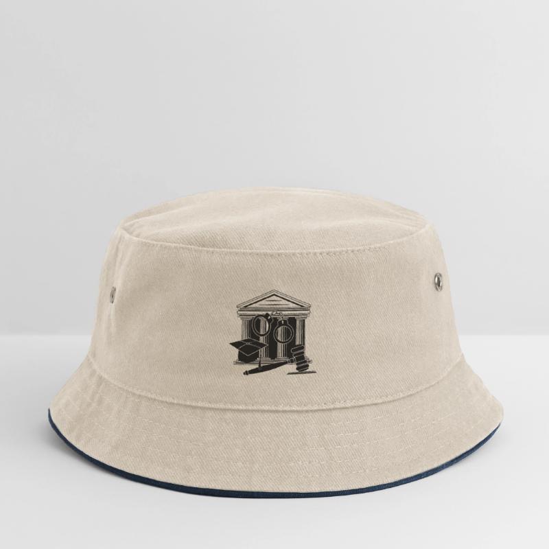 Logo des Gerichts, des Richters oder des Anwalts Kinder Bucket Hat