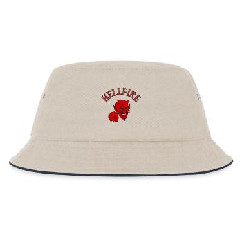 diable, satan, diable, hellfire - Bob Enfant - blanc cassé/bleu marine - Devant