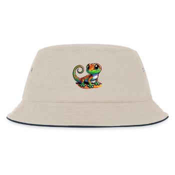 Gecko - Bob Enfant - blanc cassé/bleu marine - Devant