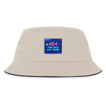 Y2K Retro – 404 sentiments introuvables - Bob Enfant - blanc cassé/bleu marine - Devant
