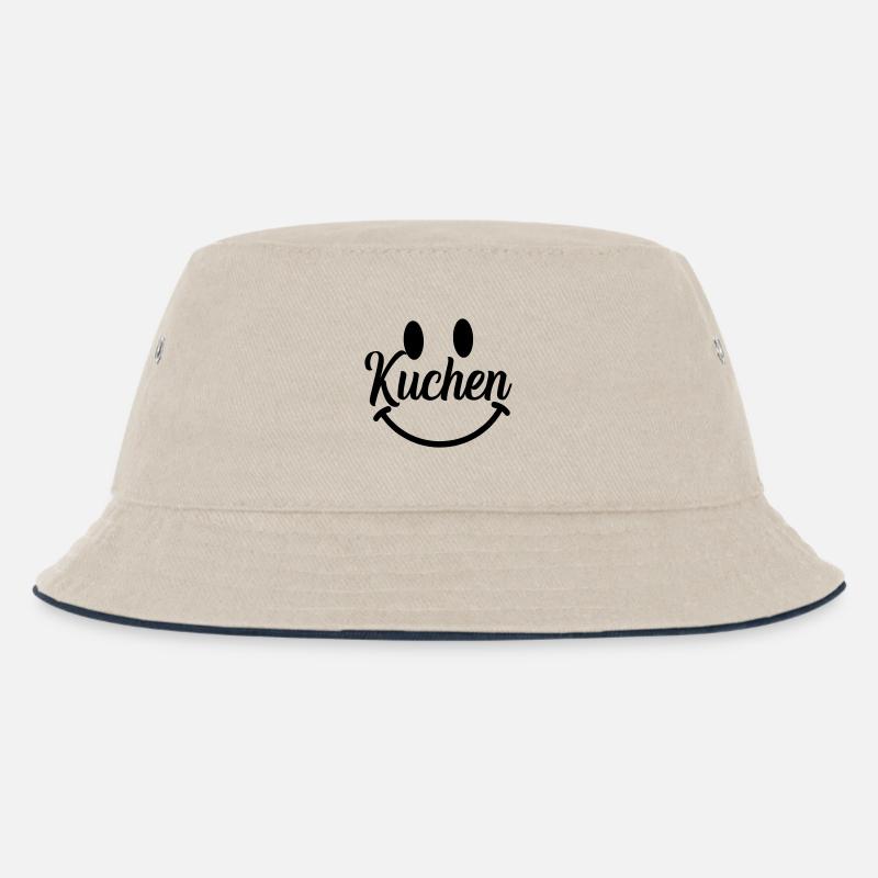 kuchen  - Kinder Bucket Hat - Natur/Navy