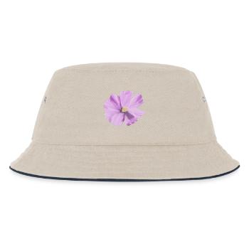 Lilas fleur aquarelle - Bob Enfant - blanc cassé/bleu marine - Devant