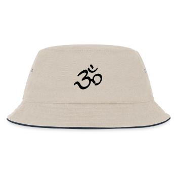 Symbole Om - Bob Enfant - blanc cassé/bleu marine - Devant