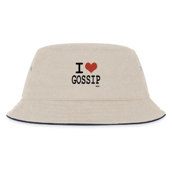 i love gossip by wam - Bob Enfant - blanc cassé/bleu marine - Devant