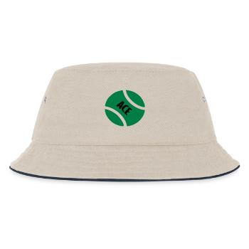 ace tb - Kinder Bucket Hat - Natur/Navy - Vorne