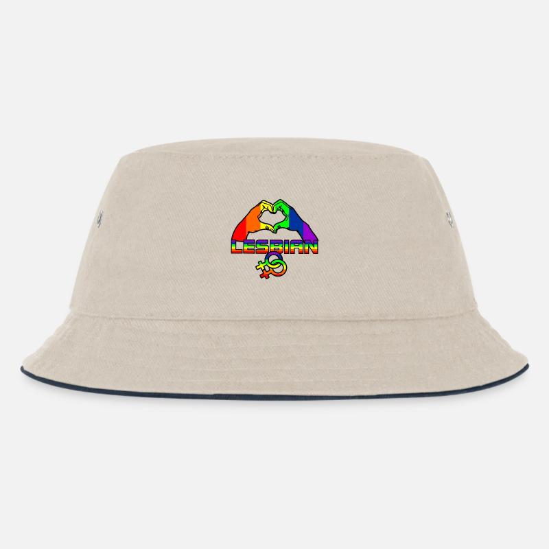 Rainbow lesbies fier logo 4 - Bob Enfant - blanc cassé/bleu marine