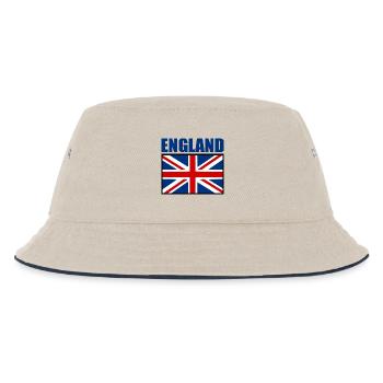 angleterre - Bob Enfant - blanc cassé/bleu marine - Devant