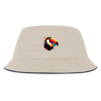 Toucan - Bob Enfant - blanc cassé/bleu marine - Devant