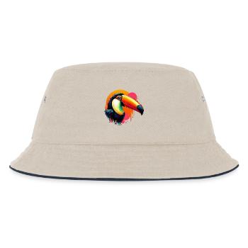 Toucan - Bob Enfant - blanc cassé/bleu marine - Devant