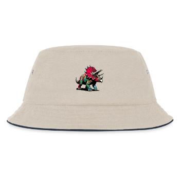 Dinosaure - Bob Enfant - blanc cassé/bleu marine - Devant