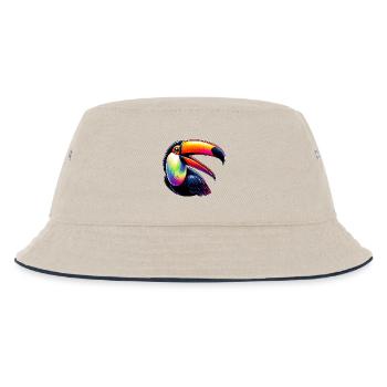 Toucan - Bob Enfant - blanc cassé/bleu marine - Devant