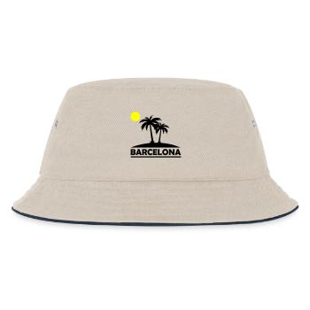 Plage de Barcelone - Bob Enfant - blanc cassé/bleu marine - Devant