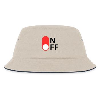 Mode ON/OFF - Bob Enfant - blanc cassé/bleu marine - Devant
