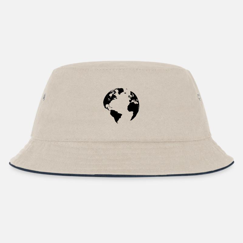 Terre Mère - Bob Enfant - blanc cassé/bleu marine