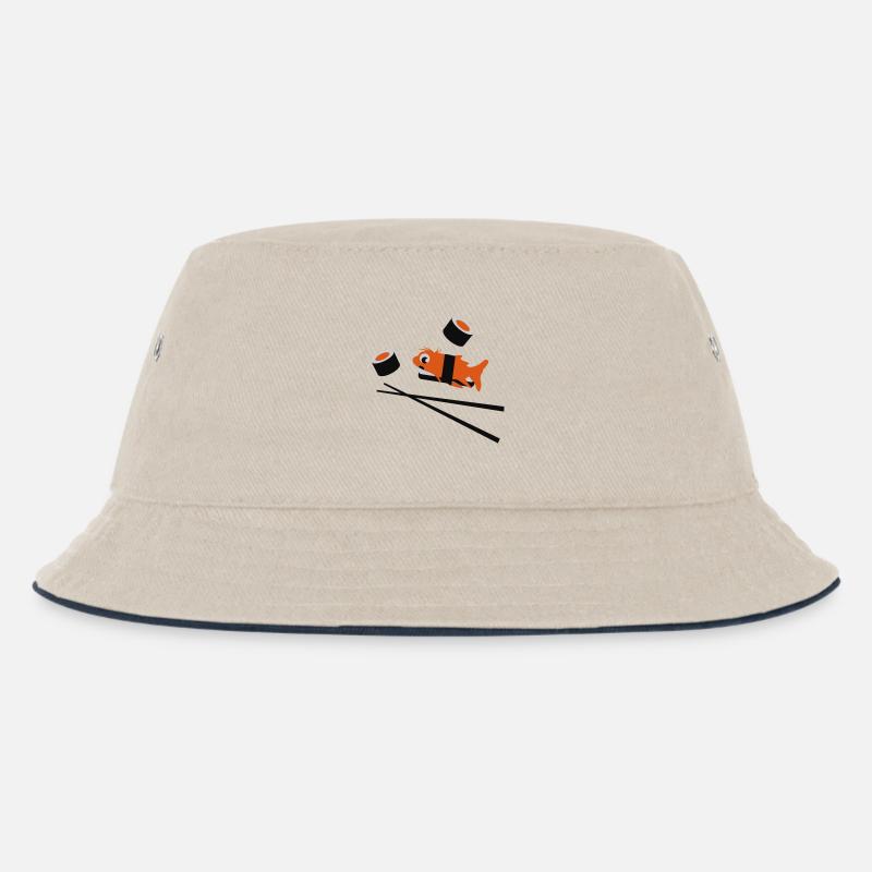 Sushi - Bucket Hat til børn - natur/marine
