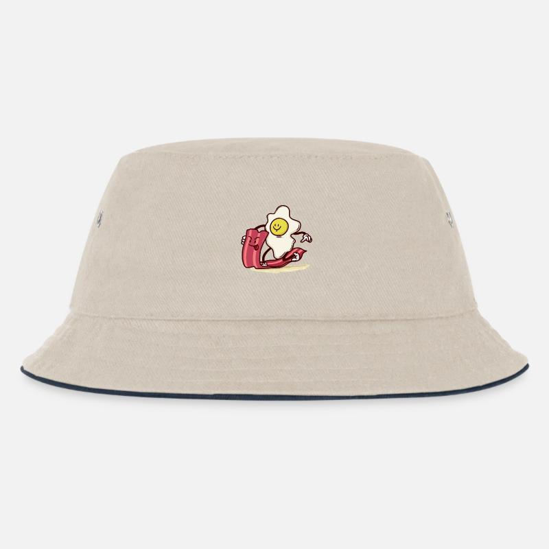 disque monte Egg Bacon - Bob Enfant - blanc cassé/bleu marine