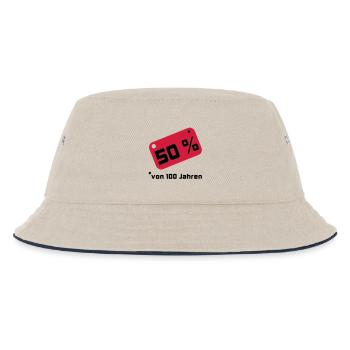 50% ... 100 années - Bob Enfant - blanc cassé/bleu marine - Devant