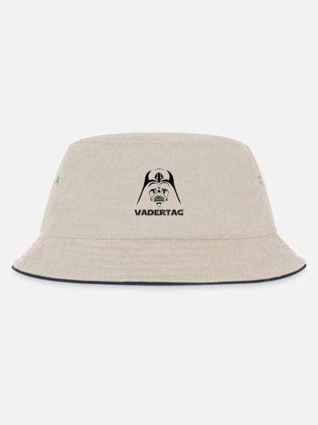 Vatertag Shirt - Kinder Bucket Hat - Natur/Navy
