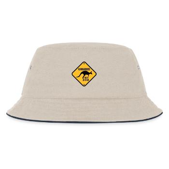 Australia - Australien - Kinder Bucket Hat - Natur/Navy - Vorne