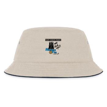 Hamburg , Tradition , Fußball , Fan Leben (25) - Kinder Bucket Hat - Natur/Navy - Vorne