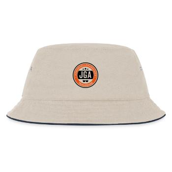 jga trauzeuge hochzeit - Kinder Bucket Hat - Natur/Navy - Vorne