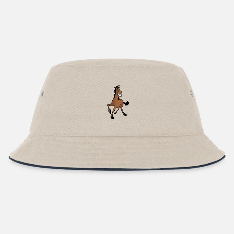 cheval - Bob Enfant - blanc cassé/bleu marine