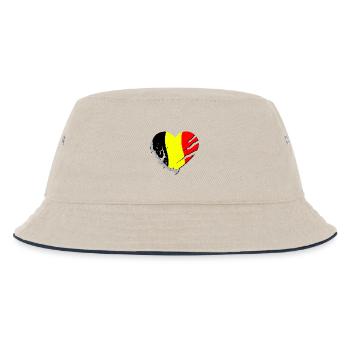 Belgie - Belgica - Belgique - Bob Enfant - blanc cassé/bleu marine - Devant