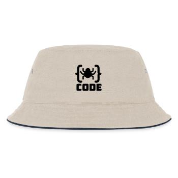 Logiciel espion d’image d’ombre de logo Spin - Bob Enfant - blanc cassé/bleu marine - Devant