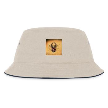 Coléoptère égyptien antique - Bob Enfant - blanc cassé/bleu marine - Devant